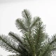 Искусственная елка декоративная высотой 1.6 м роскошная новогодняя елка из ПВХ, рождественская пышная долговечная елка с густыми ветками и складной пластиковой подставкой для дома Зеленый - изображение 6
