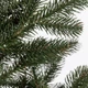 Искусственная елка декоративная высотой 1.6 м роскошная новогодняя елка из ПВХ, рождественская пышная долговечная елка с густыми ветками и складной пластиковой подставкой для дома Зеленый - изображение 8