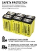 Аккумулятор LiitoKala USB-9V-1100, 6F22 (крона), USB-C, 9V, 1100mAh, LED - изображение 6