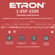 Уличная гирлянда ETRON 1-ESP-2100, 5 метров 10 патронов IP65 черная ( БЕЗ ЛАМП. ) - изображение 9