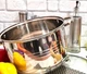 Велика каструля з кришкою Edenberg EB-3023 (20,3 л, діаметр 36 см – нержавіюча сталь. Сумісна з усіма типами плит. - изображение 3