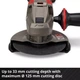 Угловая аккумуляторная шлифмашина Einhell TE-AG 18/125-2 Li (1х4.0 Ah) (4431190) - изображение 4