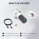 Динамический USB/XLR-микрофон FIFINE K688 для стриминга и подкастов (white) - изображение 2