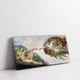 Інтер'єрна картина Створення Адама, Мікеланджело, Michelangelo, Creation of Adam, 21×42 см (id3421) - зображення 3