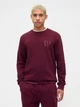 Свитшот на флисе мужской GAP 297634116 2XL Бордовый (1159852447) - изображение 1