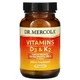 Витамины Dr. Mercola Витамины D3 и K2 5000 МЕ Vitamins D3 & K2 90 капсул - изображение 1