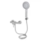Смеситель для душа Lidz Aria 010 (с душевым гарнитуром) (k35) LDARI010NKS43361 Nickel - изображение 3