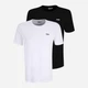 Набор футболок хлопковых длинных мужских Fila FAM0083-83072 XL 2 шт Черный/Белый (4064556410313) - изображение 1