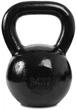 Гиря чавунна Toorx 24 кг з гумовою підставкою Black (KGV-24) - зображення 1