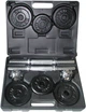 Гантели сборные Toorx 15 кг с кейсом (VAL-15DGN) 5071294 - изображение 1