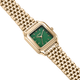 Жіночий Годинник Burker Watches Macy Зелено-золотий - изображение 2