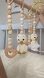 Напольный мобиль BABY GYM с игрушками, стойка Монтессори, тренажер для младенцев, Утята - изображение 4