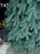 Искусственная литая елка Фрост Элит высотой 1.9 м изысканная пышная новогодняя елка с густыми ветвями и сложной металлической подставкой Голубой - изображение 3