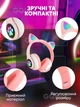 Беспроводные наушники с кошачьими ушками CAT EAR Bluetooth 5.0 + EDR детские наушники, игровые с блютуз гарнитурой и LED подсветкой, розовые VIV-23M - изображение 3