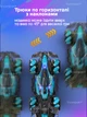 Машинка на пульте управления, перевертыш вездеход, игрушка машинка с подсветкой, радиоуправляемая детская трюковая машинка SprayCar Gloves 2.4G 4WD Blue - изображение 4