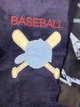 Дитяча тепла піжама для хлопчика Mini Moon Baseball 110 см (маломірить), темно-синій - изображение 2