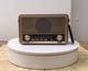 Радио на аккумуляторе - Bluetooth колонка с пультом управления Kemai Retro радиоприемник аккумуляторный (USB/TF/AUX) Коричневый - изображение 1
