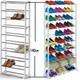 Полиця для взуття на 30 пар Amazing Shoe Rack чорна - зображення 3