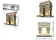 Детский конструктор Wange Архитектура Триумфальная арка Парижа, Triumphal Arch 1391 деталь (5223) - изображение 8