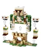 Конструктор дитячий Minecraft Фортеця Залізний Голем ігрова фортеця майнкрафт набір з кубиків та фігурок героїв і тварин 998 деталей з будиночком та аксесуарами розвиваючий для хлопчиків та дівчаток OnePro 70947 - зображення 11