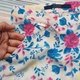 Детские нарядные брюки для девочки Guess 6 лет Белые в цветочек - изображение 3