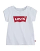 Детская футболка Levi's с логотипом 1159845772 (Белый 18M) на рост 80-86 см - изображение 1