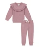 Детский комплект Calvin Klein кофта и джоггеры 1159860559 (Розовый 6-9M) на рост 66-71 см - изображение 1