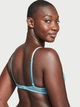 Мережевний бюстгалтер з пуш ап блакитного кольору VICTORIA'S SECRET Sexy Tee р. 75С/34С арт. 30492 - зображення 4