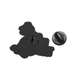 Значок (пин) BROCHE брошь бижутерия Животные Лама No Touchy BRGV115127 - изображение 5