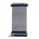 Райзер Ewell Riser Card PCI-E 16X з клямкою, шлейф 30 см (EW069) - зображення 3