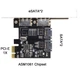 Контроллер Ewell PCI-E to 2xESATA III, 2xSATA III, чипсет ASM1061 (EW035) - изображение 4