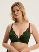 Biustonosz damski z fiszbinami Esotiq Kavi 43634-78X 70D Ziełony (5903972645314) - obraz 1