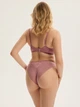 Трусики бразиліана жіночі Esotiq Charm 43985-39X L Рожеві (5903972671887) - зображення 4
