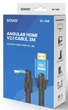 Kabel Savio CL-148 HDMI 3 m HDMI Type A Czarny, Niebieski (SAVKABELCL-148) (955555912469747) - Outlet - obraz 3
