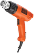 Будівельний фен Black+Decker 740 l/min 1750 W Black, Orange (KX1650-QS) (955555911838371) - Уцінка - зображення 2
