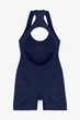 Фитнес комбинезон однотонный женский 6655-1 L Синий shop (2000990897695) - изображение 3