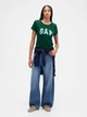 Футболка бавовняна жіноча Gap 483589997 XL Зелена (1159847047) - зображення 3
