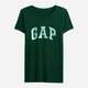 Футболка бавовняна жіноча Gap 483589997 XL Зелена (1159847047) - зображення 5
