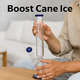 Бонг Boost Cane Ice 49см стеклянный, диаметр шахты 50 мм, с шипами для льда домашний - изображение 2