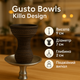 Чаша Gusto Bowls Killa Design для кальяна из глины убивашка 11см под уплотнитель - изображение 2
