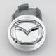 Колпачки (заглушки) в литые диски MAZDA (Мазда) 56 мм Длинные ножки Cеребристые (BBM2 37 190) CountryMan - изображение 1