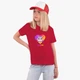 Детская футболка Лайк Единорог (Likee Unicorn) (25186-1593) 134-140 см Хлопок Красный - изображение 2