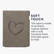 Обложка чехол kwmobile Soft Touch для PocketBook 743C InkPad Color 2 Heart Grey - изображение 3