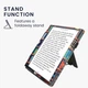 Обложка чехол с подставкой и ремешком для руки kwmobile Bookstyle Stand Handstrap для PocketBook 1042 InkPad Eo Library Motto - изображение 4