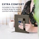 Обложка чехол с подставкой и ремешком для руки kwmobile Bookstyle Stand Handstrap для PocketBook 1042 InkPad Eo Library Motto - изображение 6