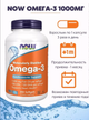 Жирні кислоти Now Foods Omega-3 1000 mg 200 капсул(103033) - зображення 2