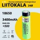 Акумулятор 18650 Liitokala Lii-34B 3400 mAh 3.7V 1 шт - изображение 1