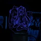 Світильник-нічник Bioworld Міку Хацуне USB Різнокольоровий (28063) - зображення 3