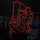 Світильник-нічник Bioworld Chainsaw Man USB Різнокольоровий (28009) - изображение 1