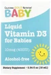 Рідкий вітамін D3 для малюків California GOLD Nutrition, Baby D3, в краплях, 10 мкг (400 МО), 10 мл - изображение 2